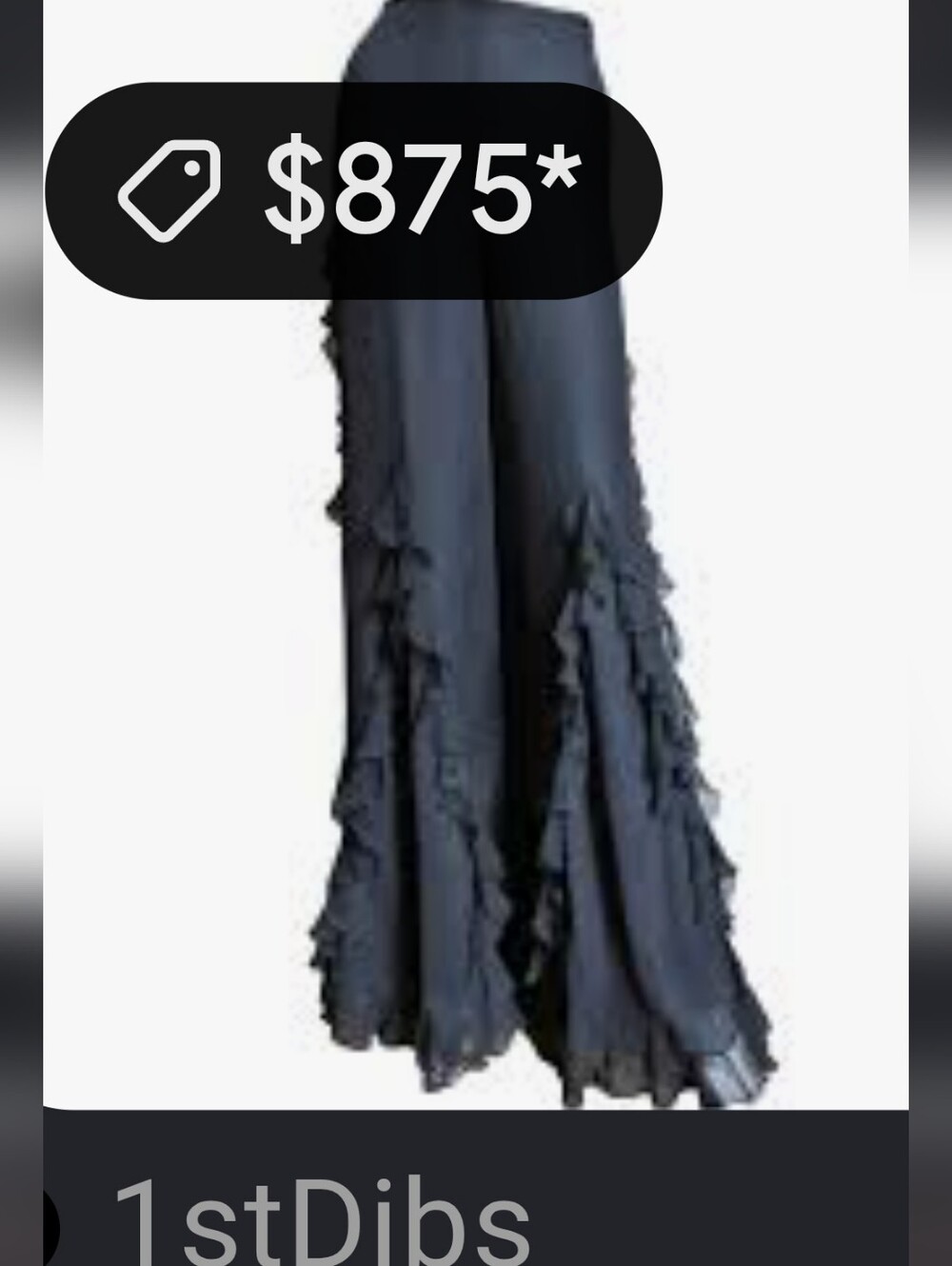 Boho Ruffle Pants L - Picture 6 of 6